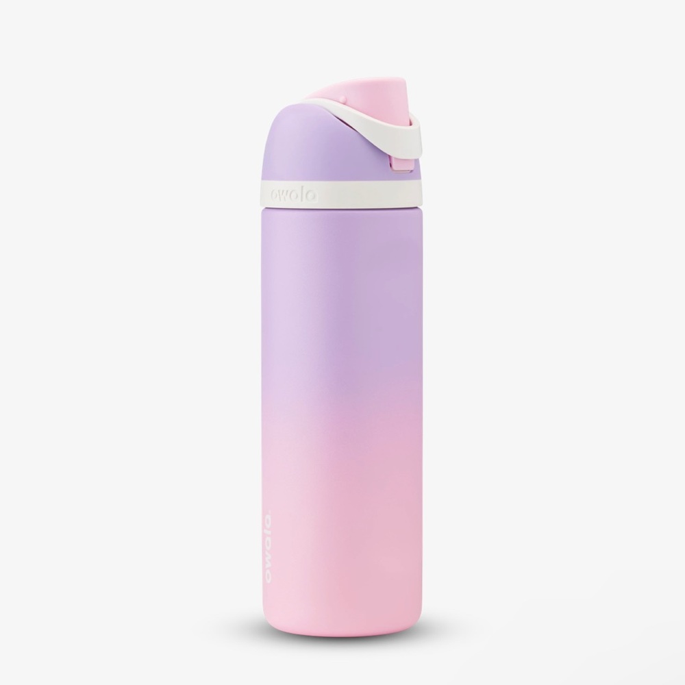Owala Soul Sisters 24oz FreeSip & Boot / Stainless Steel / Lavender Soul Sister - Picture 8 of 10